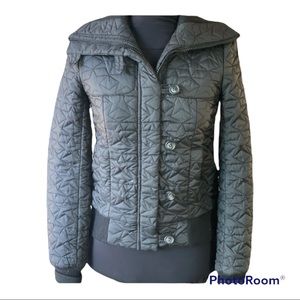 French Connection NWOT Quilted Bomber Jacket Size 2